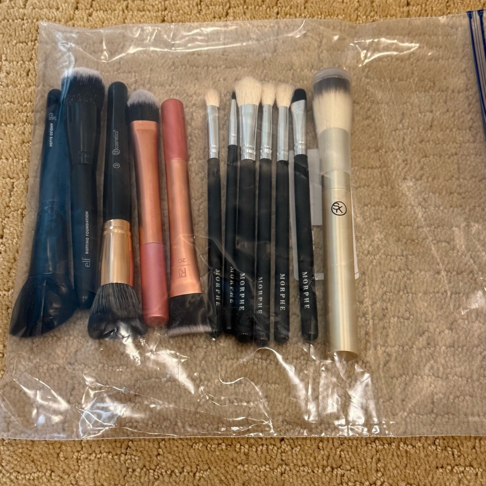 Assorted Makeup Brushes